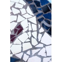 Mozaika w typie Modiglianiego, ceramika wielobarwna. Lata 60. 